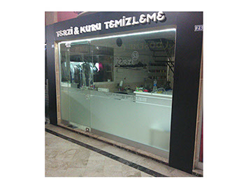 Folyo Kesim, cam yazısı jpg