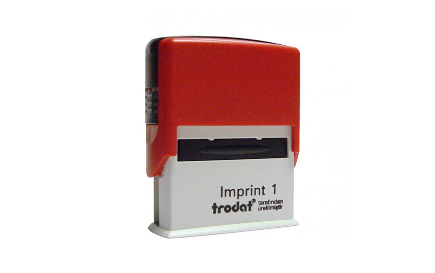 Trodat, İmprint kaşe, mühür, damga jpg