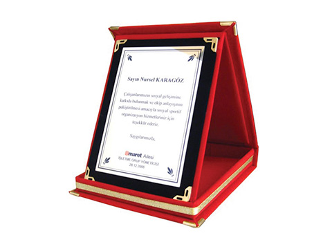 Plaket, ödül jpg