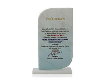 Plaket, ödül jpg